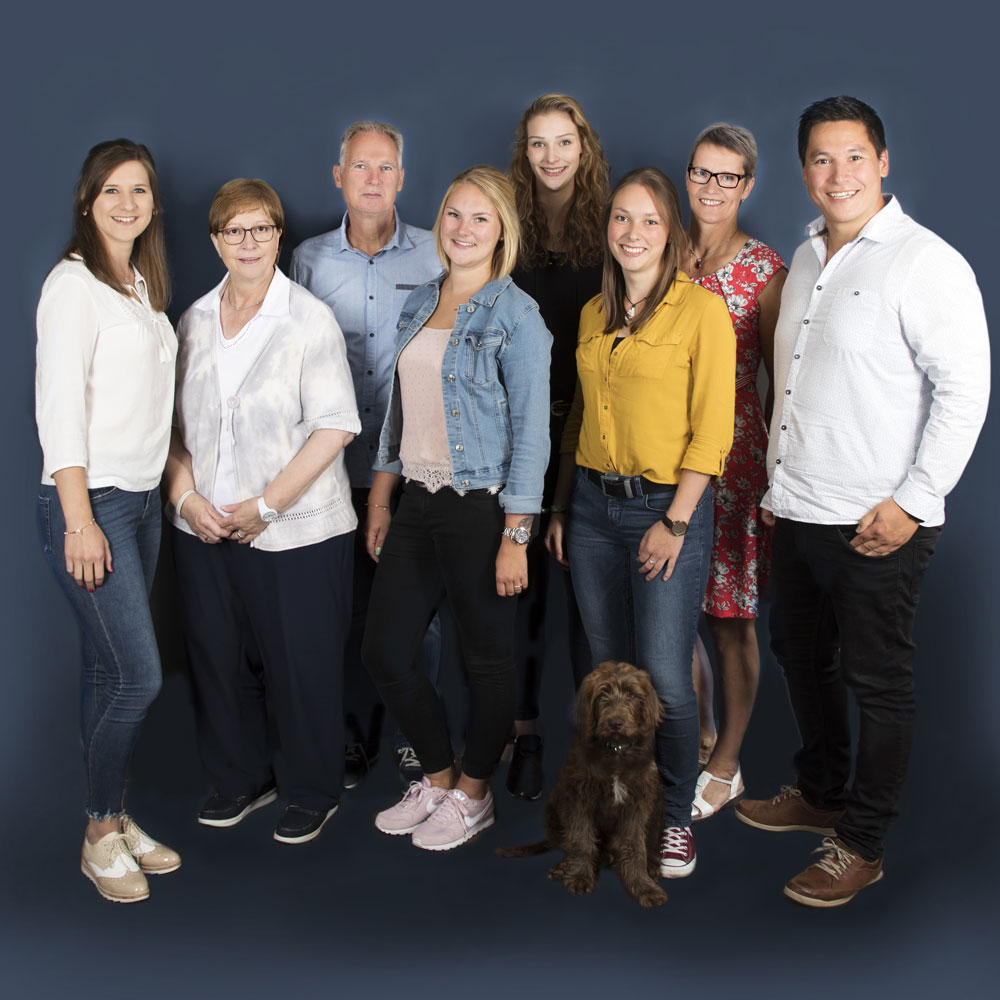 Das Team der Lüttje Werft Kinder- und Jugendhilfe Borsum